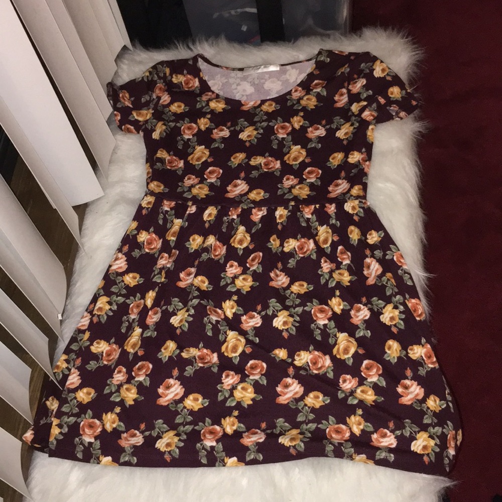 Vintage Floral Dress